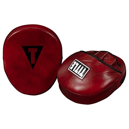Amazon | Title Boxingブラッドレッドレザーパンチミット。 | Title